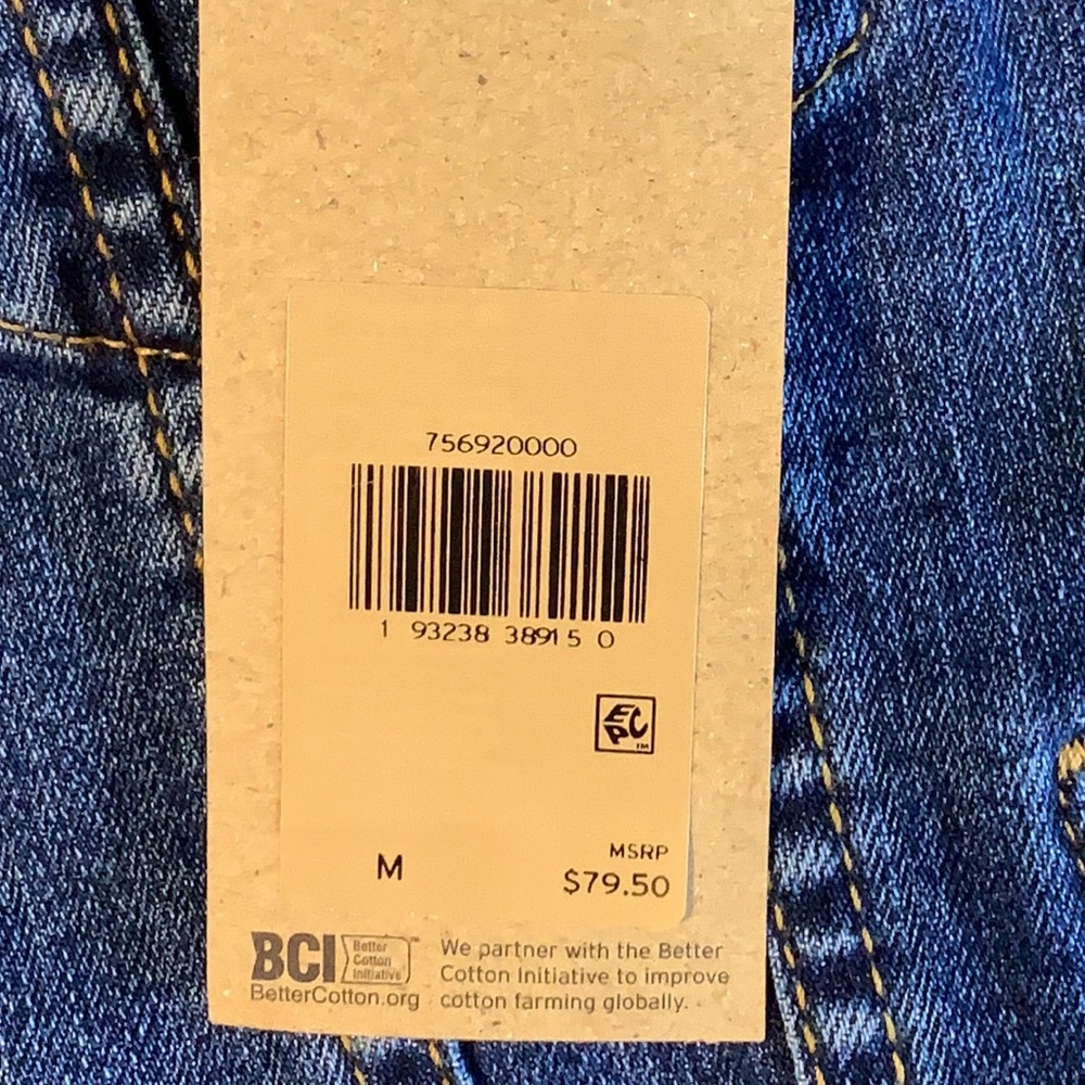 NWT Levis Original Hybrid Trucker Jean Denim Jacket Womens Size Medium - Picture 15 of 15